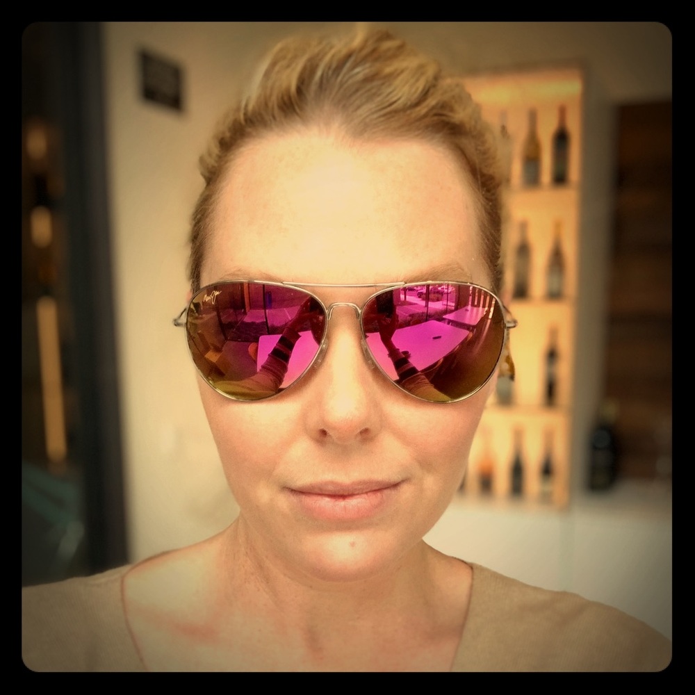 Rose Gold Maui Jim Unisex Aviators - BRAND NEW!